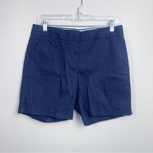 NWT J. Crew Navy Classic Chino 7” - Picture 2 of 7